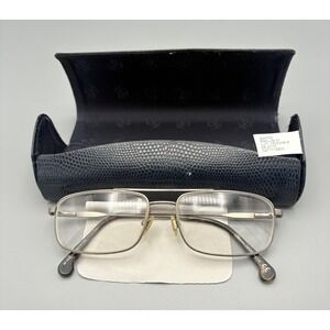 Brooks Brothers Eyeglasses BB 1033 1515 Gunmetal Tort Frames 55-16-145 w/Case